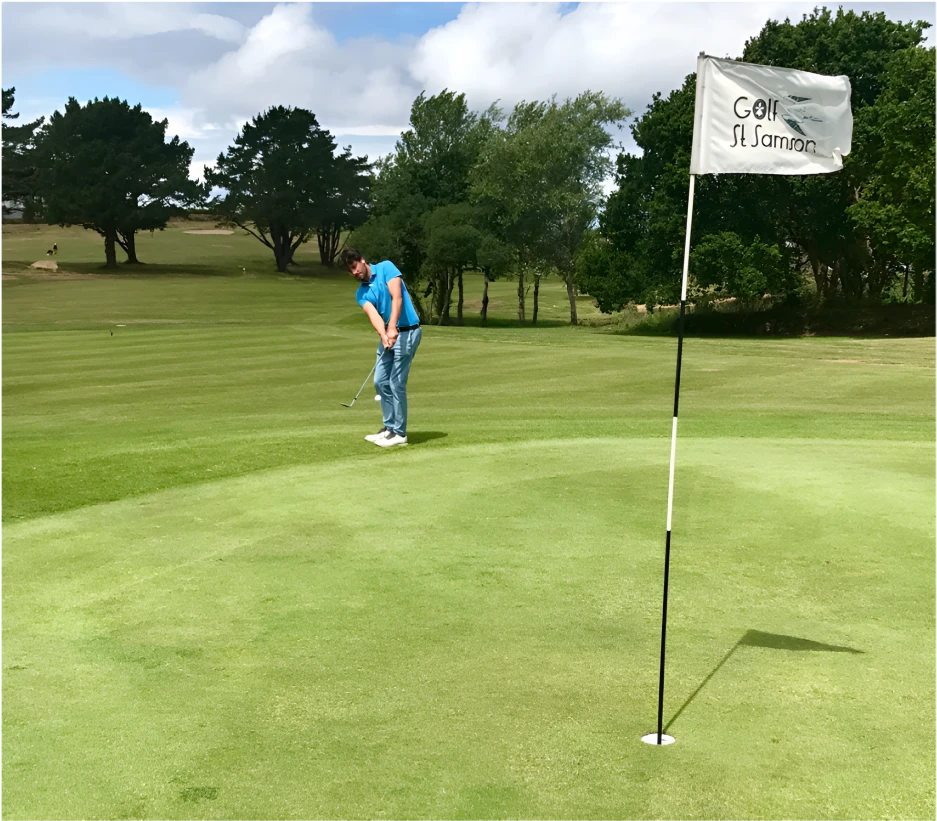 Golf De Saint Samson Golf Hotel Pleumeur Bodou Le Parcours