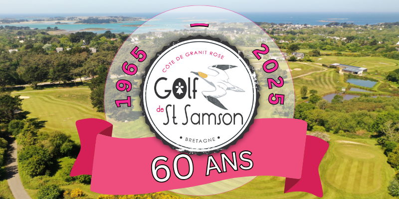 Golf De Saint Samson Golf Hotel Pleumeur Bodou 60 Ans Golf St Samson Logo 2