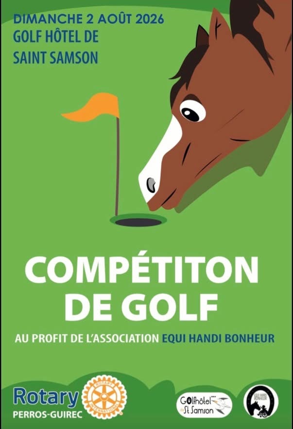 Golf De Saint Samson Golf Hotel Pleumeur Bodou Affiche Rotary Equi Handi Bonheur IMG 5189