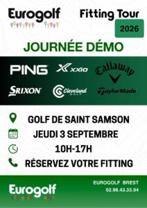 Golf De Saint Samson Golf Hotel Pleumeur Bodou Affiche Demo Eurogolf Fitting Tour Golf St Samson