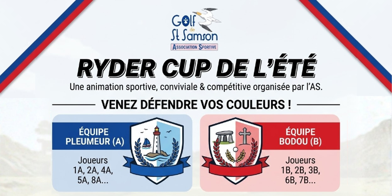 Golf De Saint Samson Golf Hotel Pleumeur Bodou Ryder Cup Ete Golf St Samson